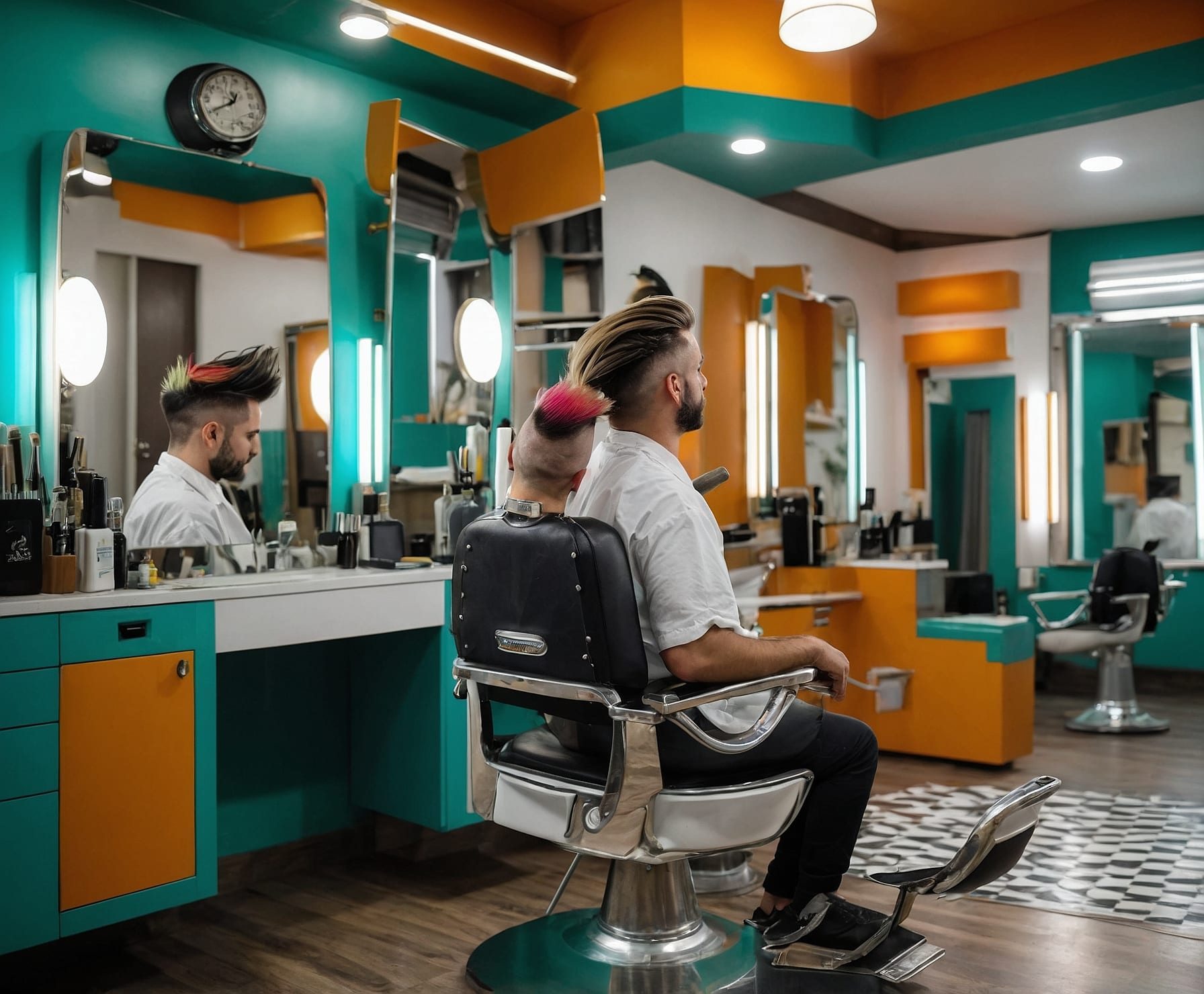 Cortes y peinados modernos en peluquería unisex